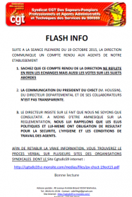 Flash info chsct 1